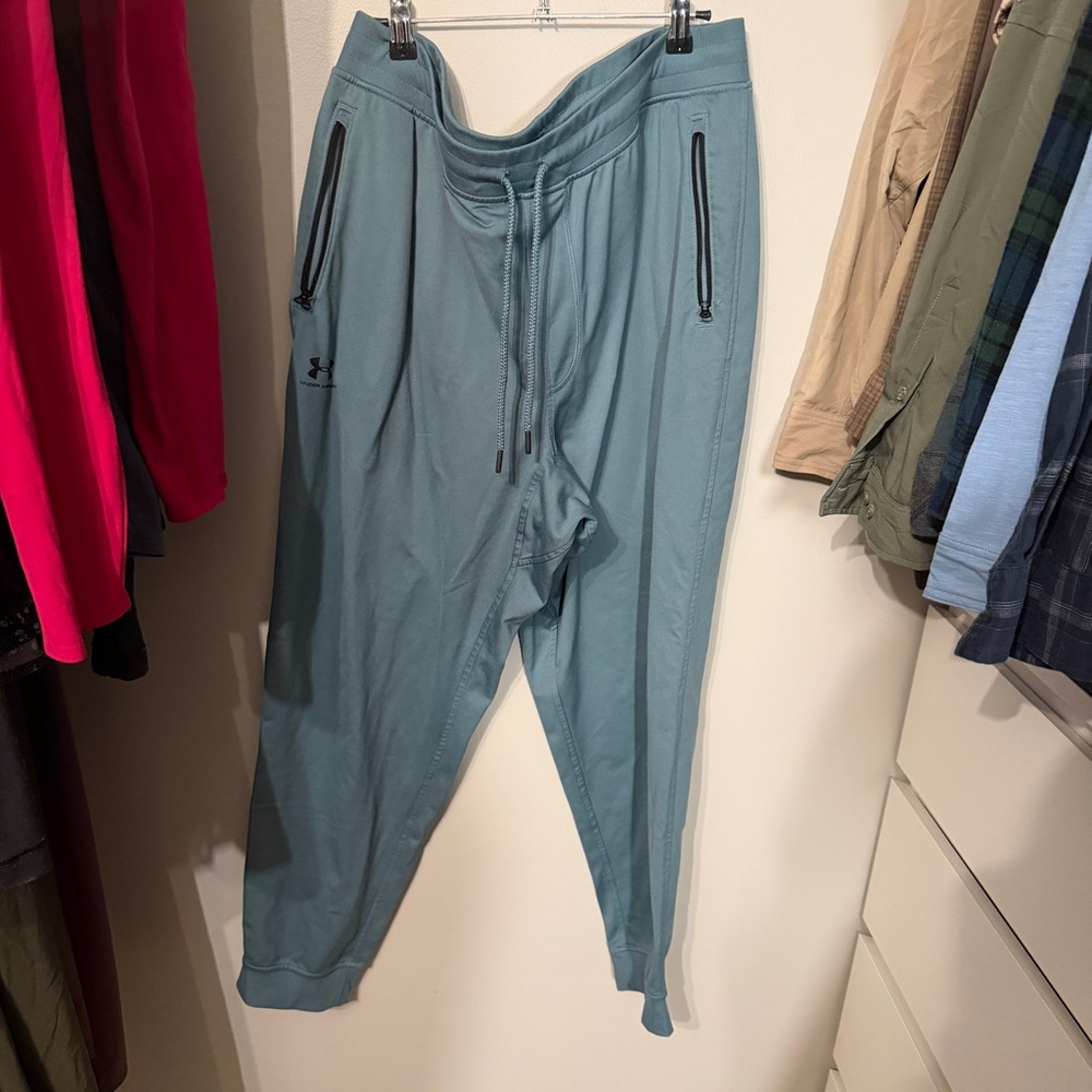 Men’s Under Armour Teal Jogger Pants